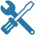 Blue Tools Icon